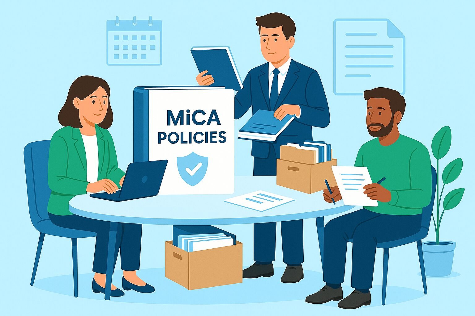 Ready-made MiCA policies and documents designed to streamline and speed up your CASP application.