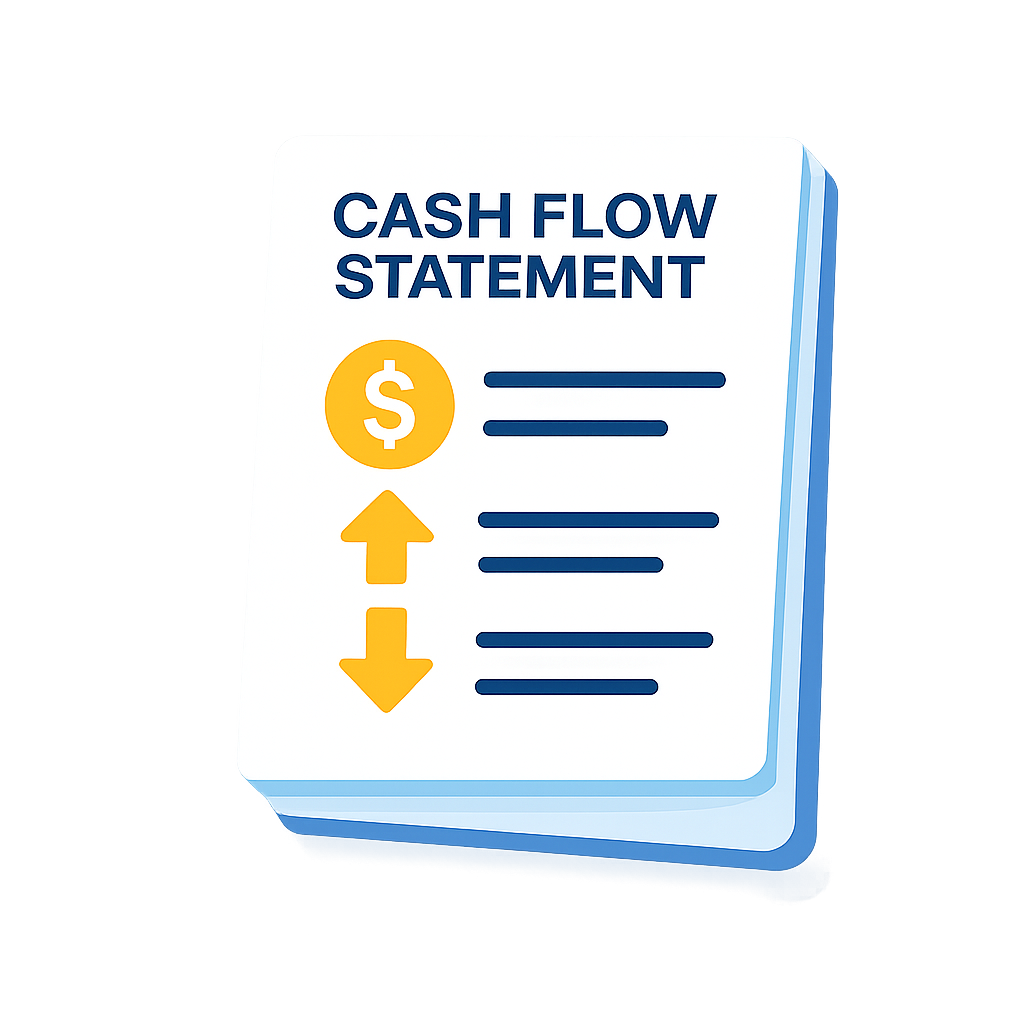 Cash flow statement section of an Estonian annual report.