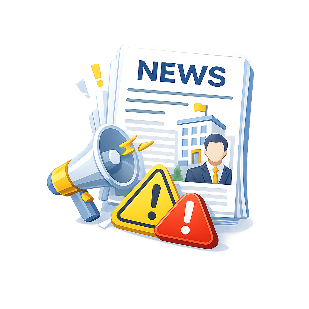 Negative reputational impact caused by publicly visible missing annual reports in Estonia.