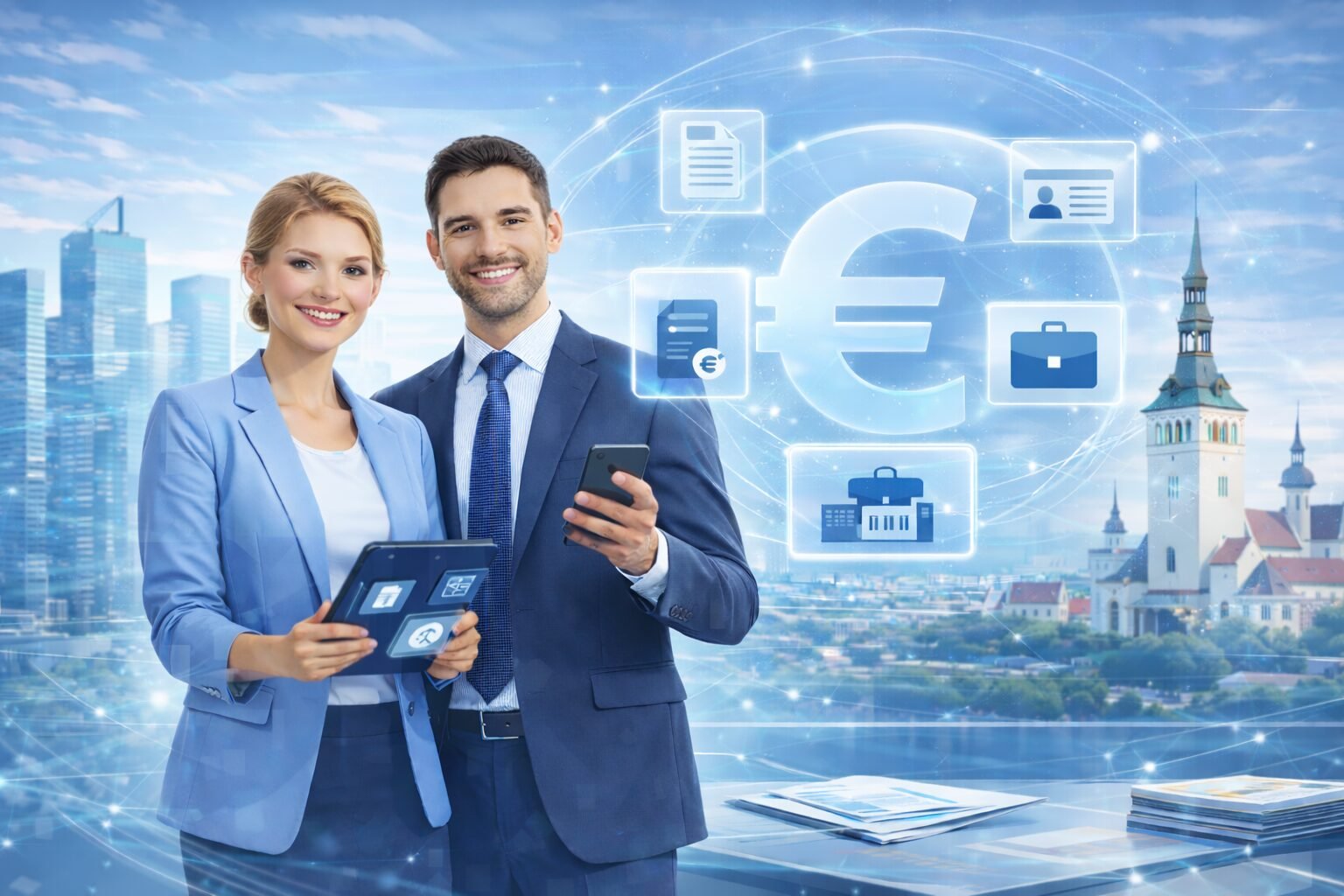 Total cost of company registration in Estonia (OÜ) overview