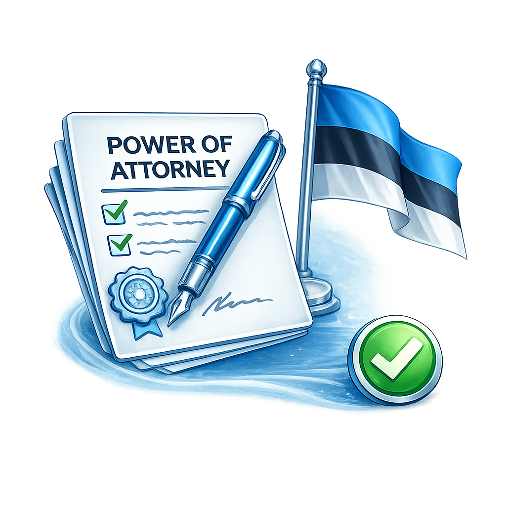 Company registration by POA