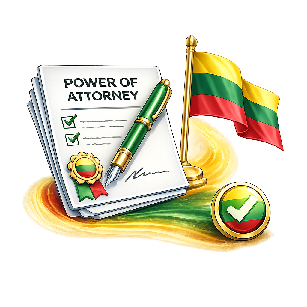 Înregistrare firmă prin procură