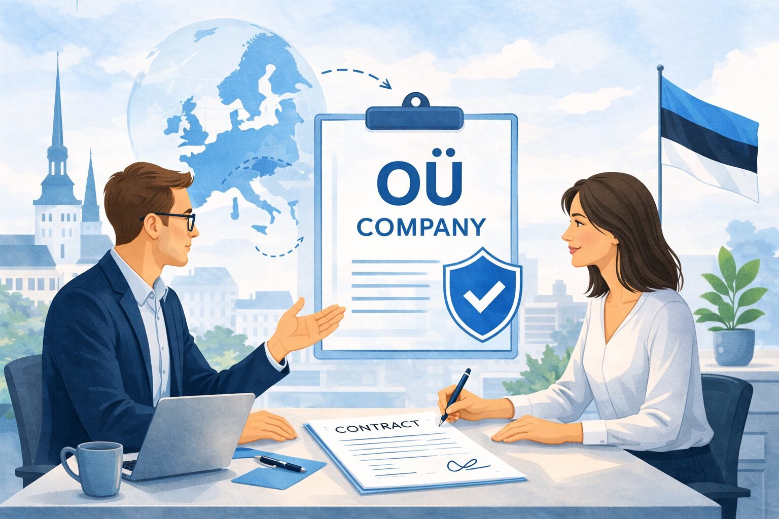Private Limited Company in Estonia (OÜ) corporate form and legal structure overview