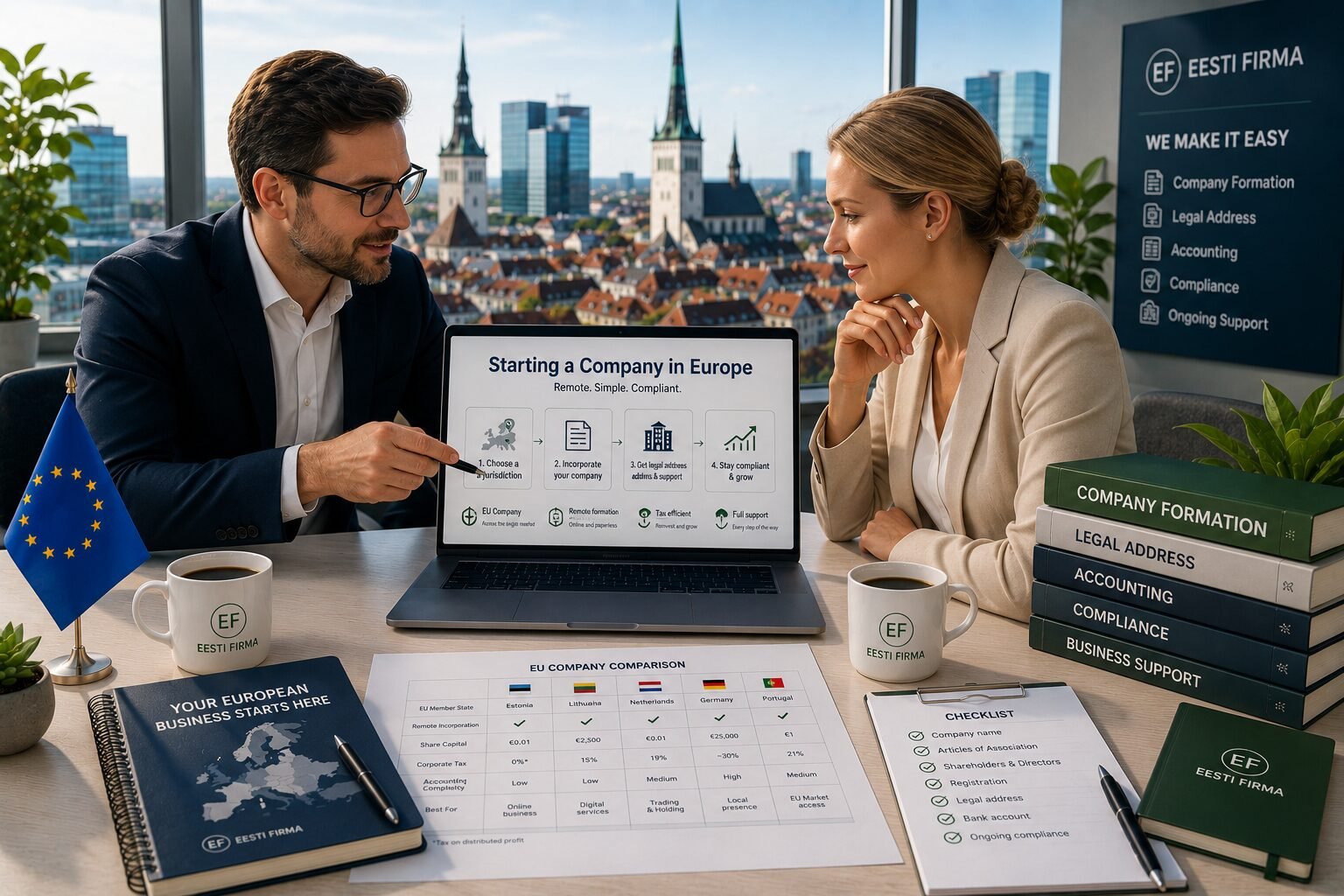 Choosing the right EU jurisdiction for company formation and market entry in Europe